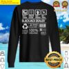 blackjack dealer t multitasking certified job gift item tee sweater