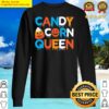 candy corn queen sweater