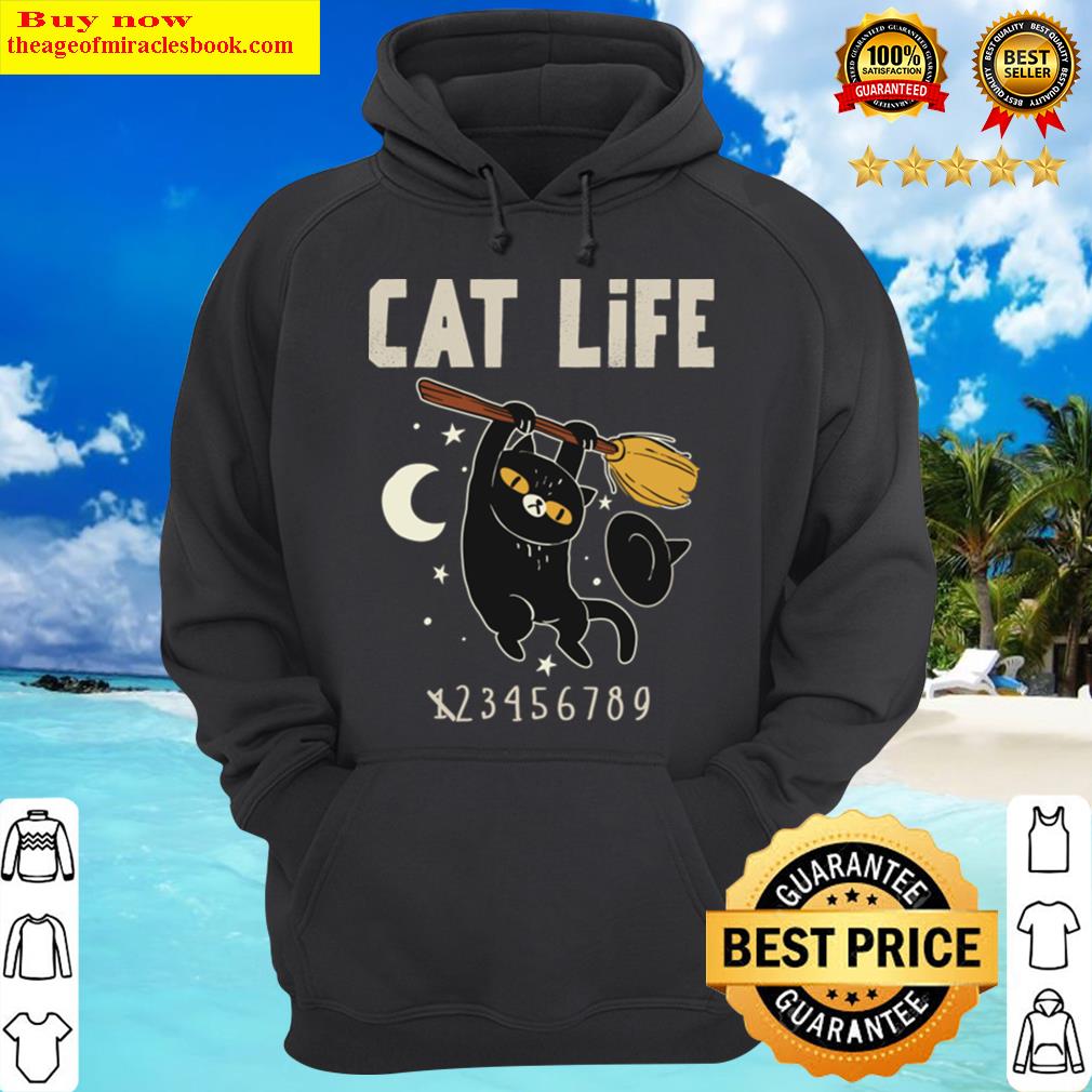 cat life hoodie