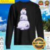chonky seal snowman christmas sweater