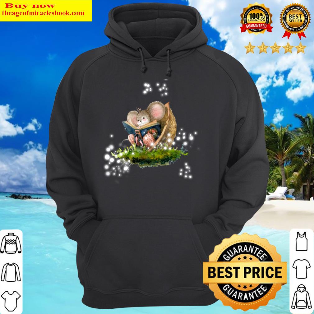 christmas mouse scenery hoodie