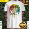 colorful tree life is really good tree art shirt