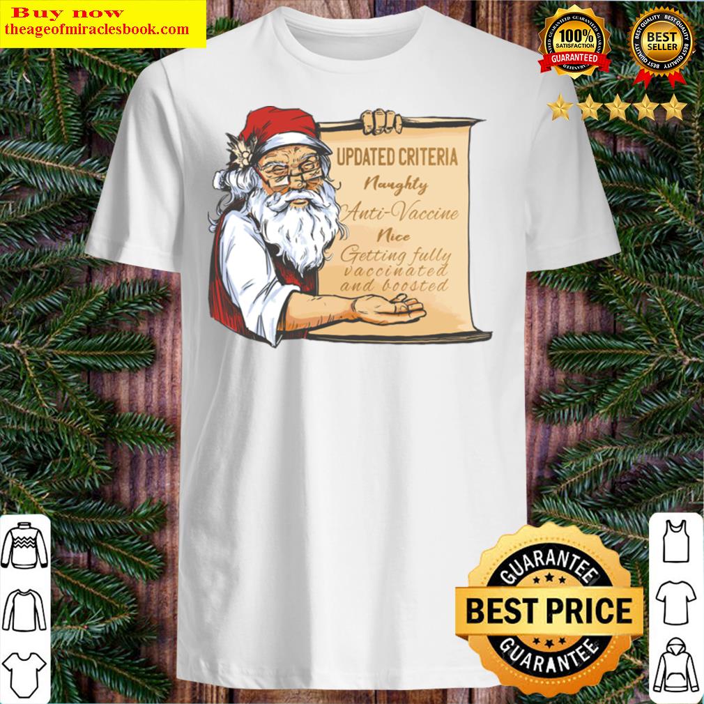 Cool Pro Vaccine Santa Claus- Vaccination- Covid- Christmas Shirt