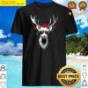 cool reindeer with sunglasses funny christmas design shirt