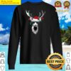cool reindeer with sunglasses funny christmas design sweater
