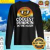 coolest pumpkin in the patch toddler boys halloween sweater