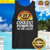 coolest pumpkin in the patch toddler boys halloween tank top