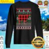 cow red plaid ugly christmas funny gifts sweater