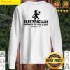electricians enemies of the dark since 1879 sweater