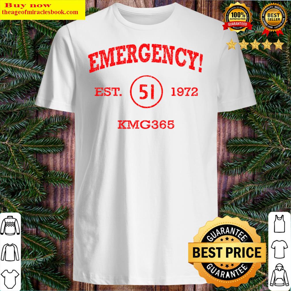Emergency! Athletic Distressed Logo Shirt