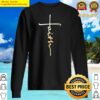 faith cross christian jesus sweater