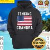 fencing grandpa american flag july 4th hoodie