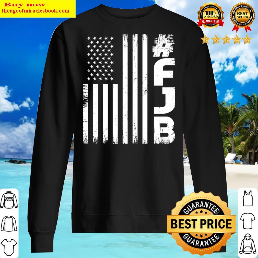Fjb Vintage American Flag Shirt Sweater