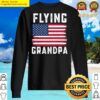 flying grandpa american flag july 4th sweater