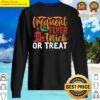 frequent flyer trick or treat sweater