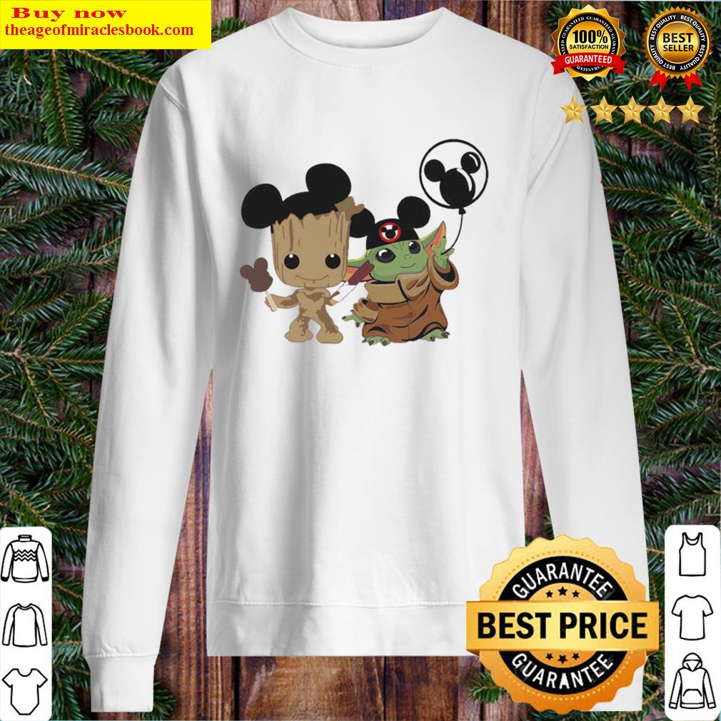 mickey balloon sweatshirt