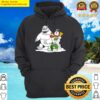 frosty bumble and sam the snowmen hoodie