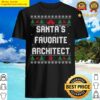 funny architect christmas ugly shirt