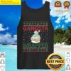 funny christmas wrapping gangsta wrapper tank top