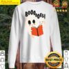 funny ghosts reading books boooo becomes booooks sweater