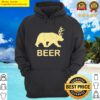 funny gym shirt beer bear deer vintage t shirt hoodie