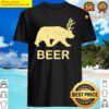 funny gym shirt beer bear deer vintage t shirt shirt