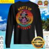 funny halloween whats up witches cat sweater