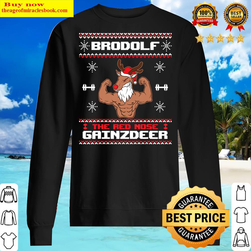 Funny Quotes Gift Brodolf Christmas Ugly Shirt, Hoodie, Tank Top, Unisex  Sweater