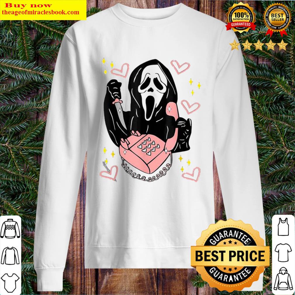 ghostface calling halloween scream you hang up sweater
