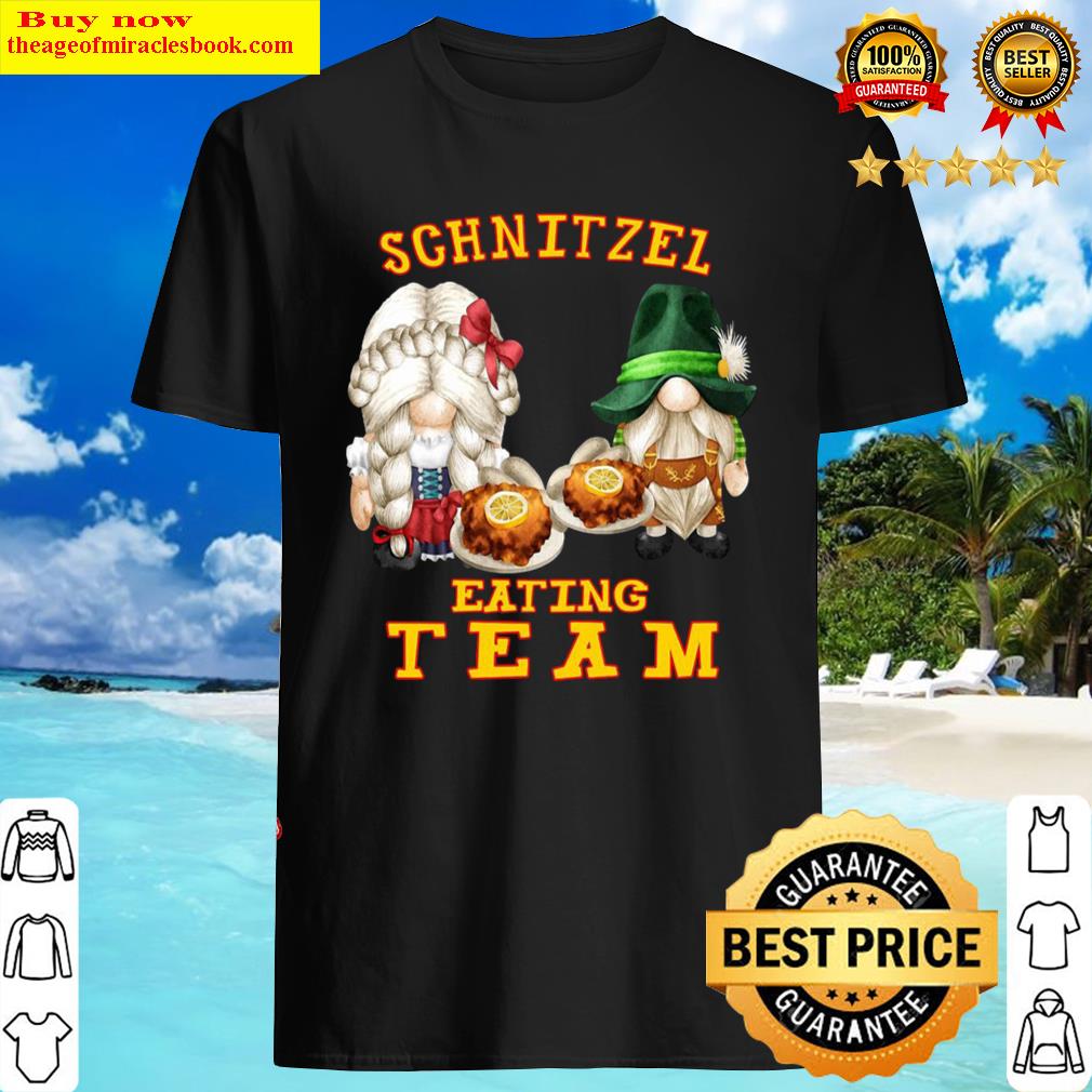 Gnomes Schnitzel Eating Team Shirt