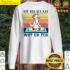 goat yoga eff you see kay why oh you truck vintage sweater