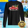 goldendoodle christmas truck pick up tree funny dog lover sweater