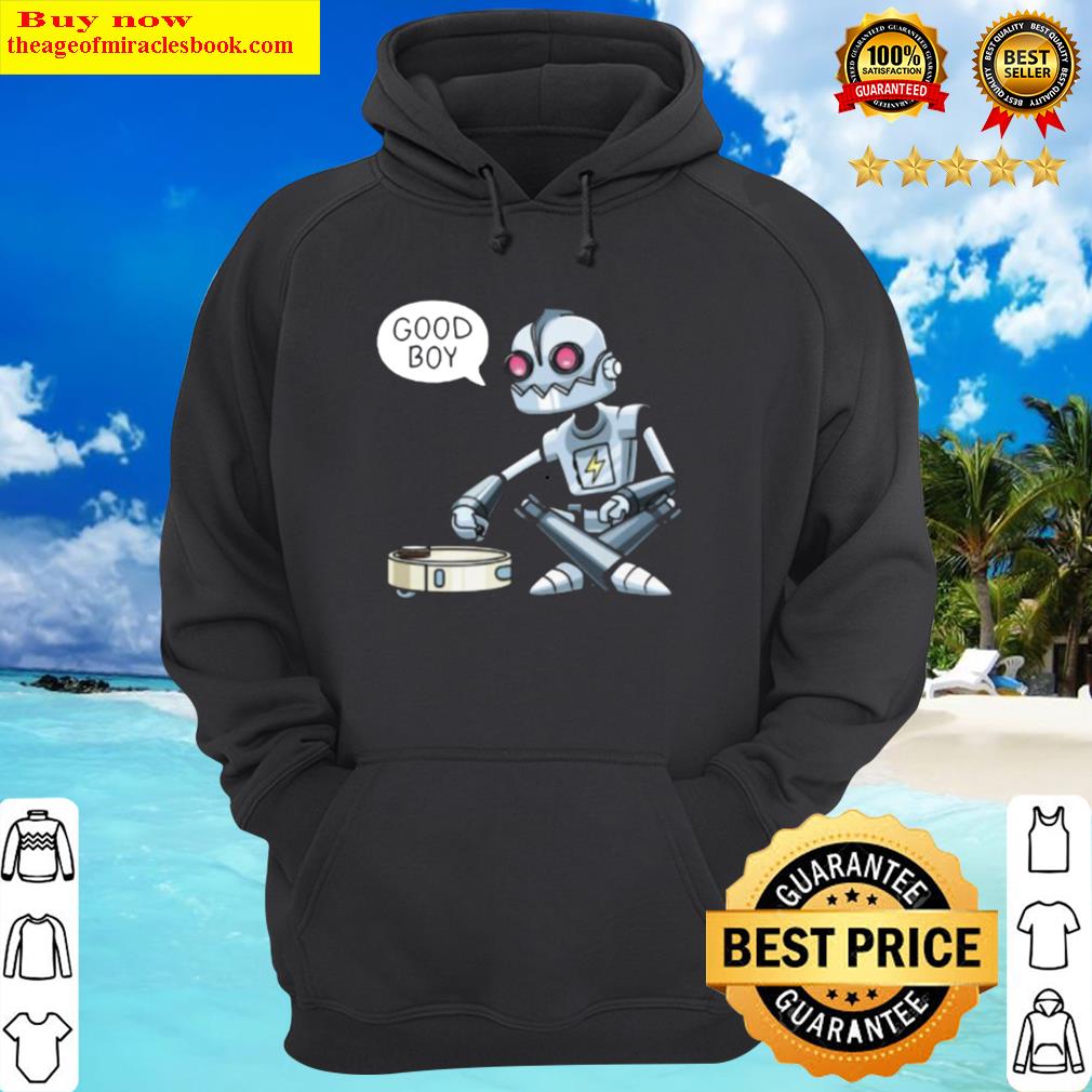 good robot boy hoodie