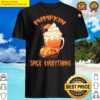 halloween autumn magic pumpkin spice latte shirt