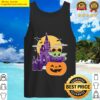 halloween castle and baby t shirt tank top