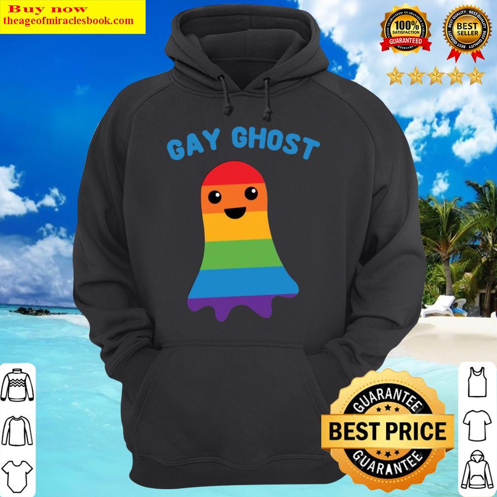 halloween gay ghost hoodie
