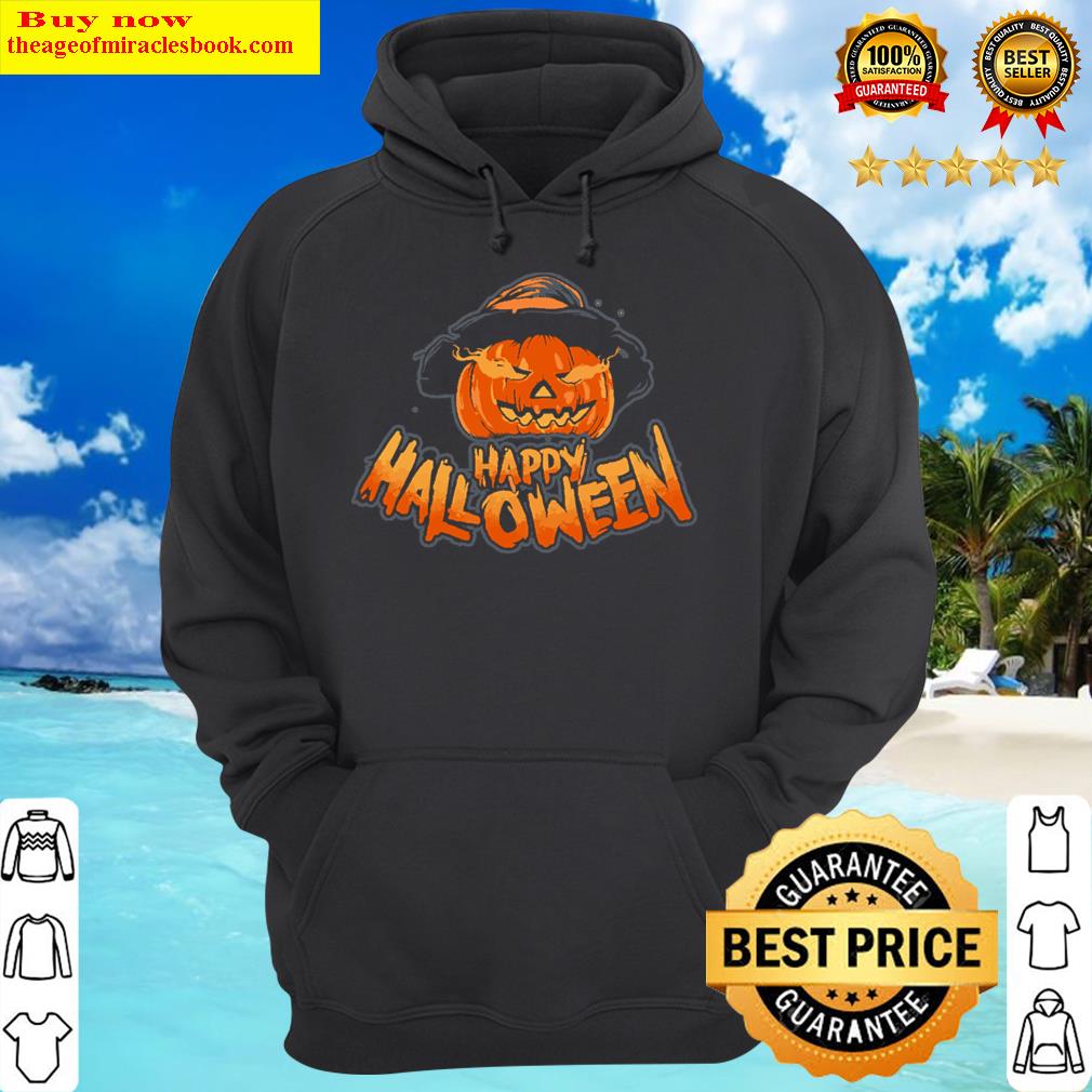 halloween pumpkin on fire t shirt hoodie