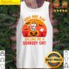 halloween who are you scaredy cat tank top