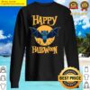 happy halloween bat t shirt sweater
