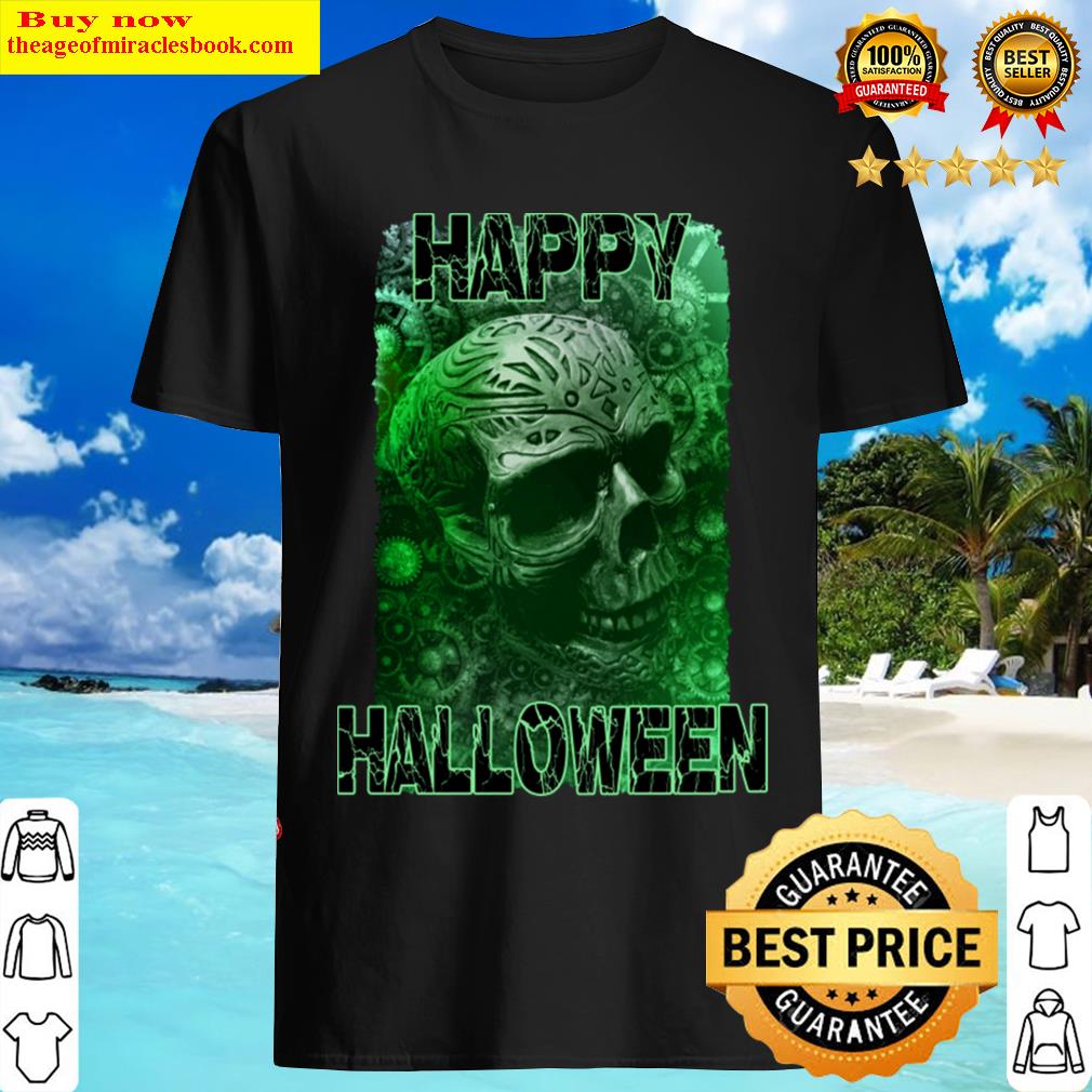 Happy Halloween Tribal Skull Shirt