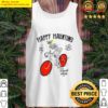 happy haunting deadly rader bicycle halloween tank top