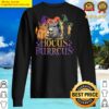 hocus purrcus halloween witch cats sweater
