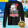 i am your worst nightmare funny halloween toilet paper monster sweater