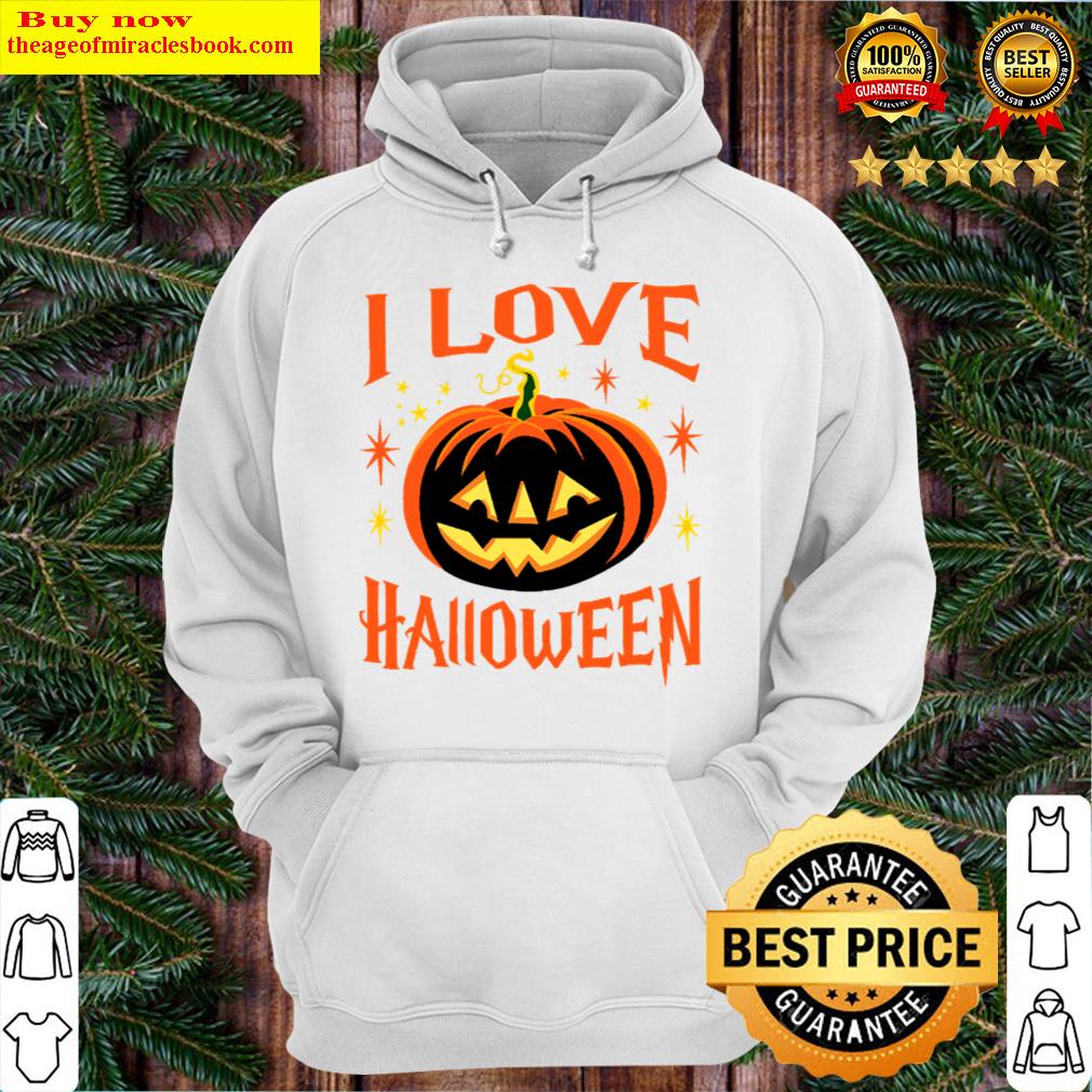 i love halloween t shirt hoodie