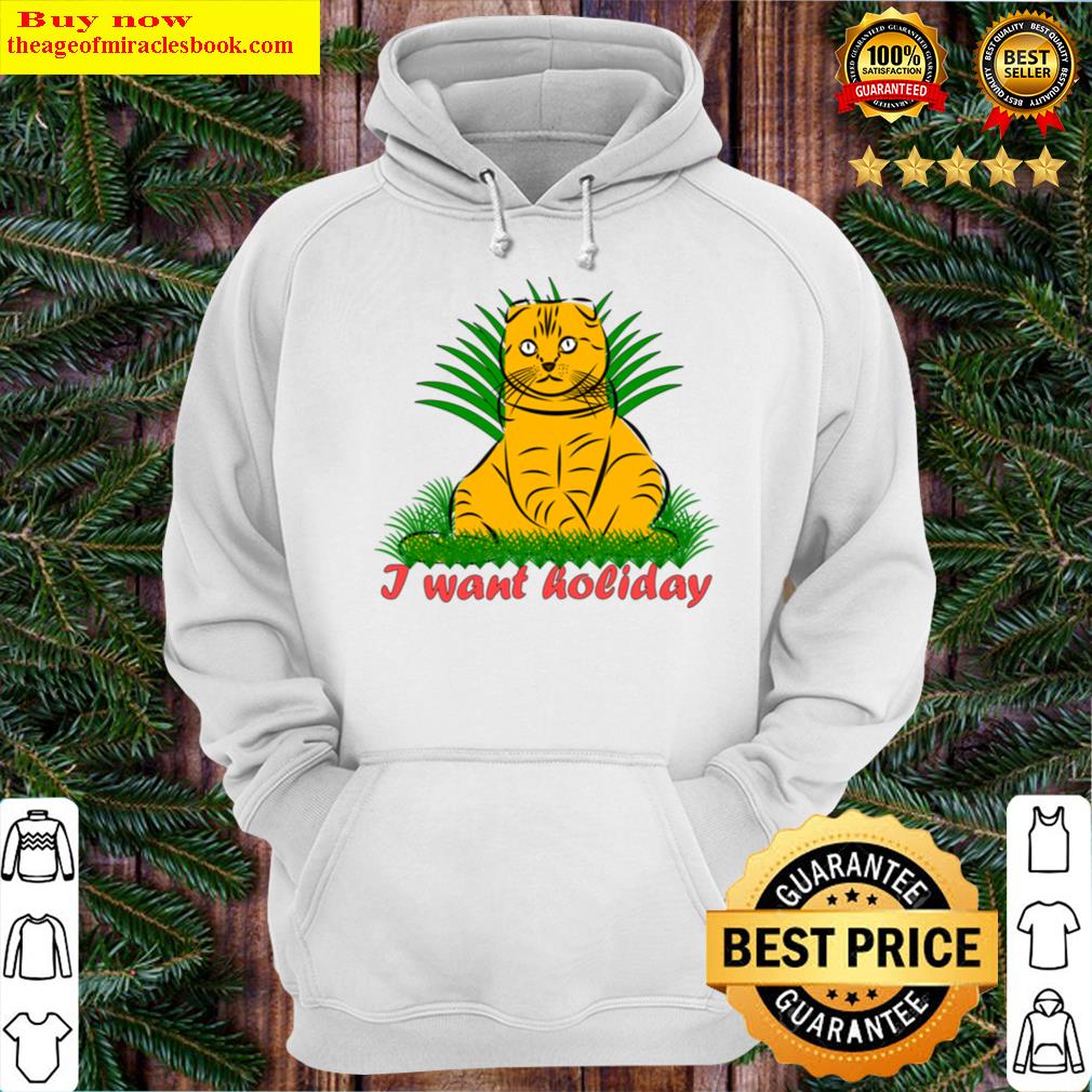 i want holiday hoodie