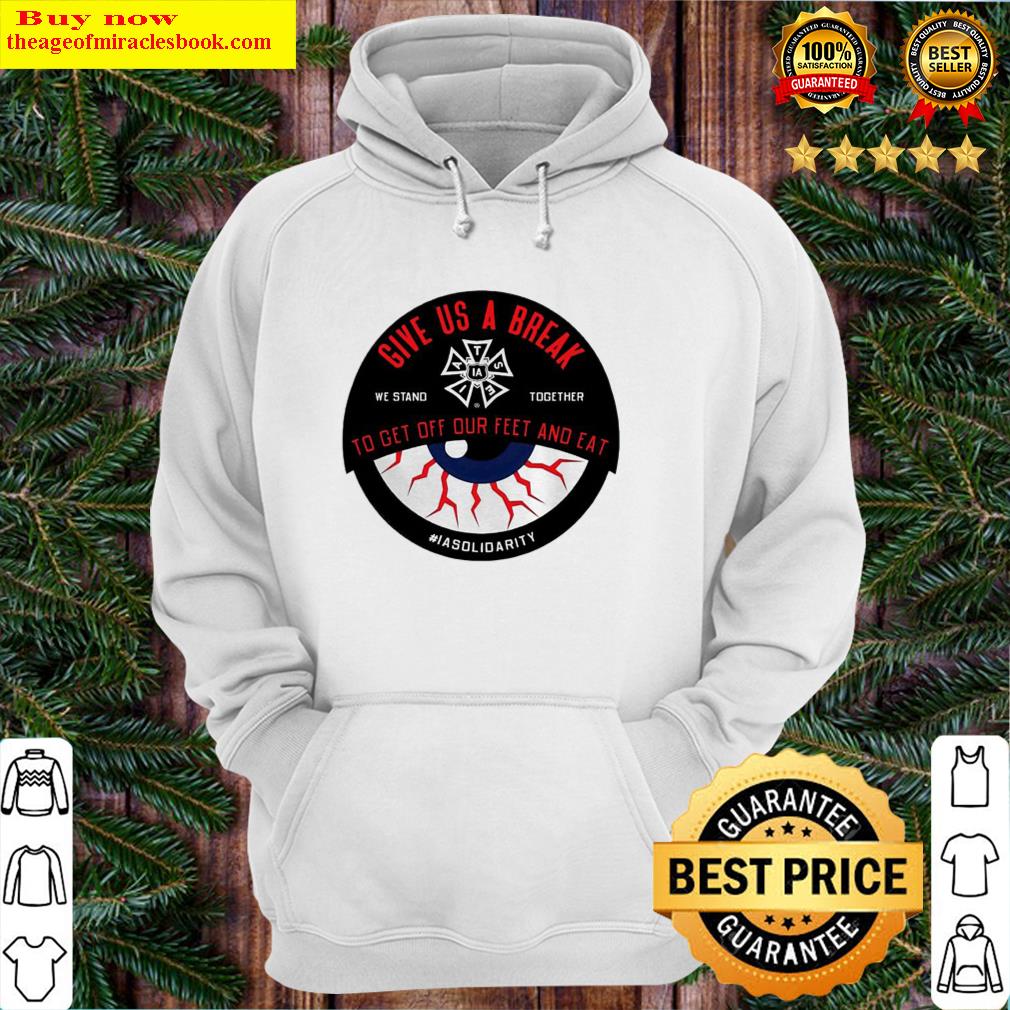 iatse give us a rest at night and on weekends hoodie