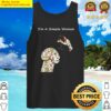 im a simple woman sexy drink wine tank top