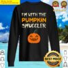 im with the pumpkin smuggler funny halloween sweater