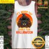 its never too early for halloween cat tank top