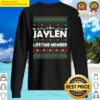 jaylen lifetime member ugly christmas first last name sweater